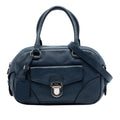 Prada Vitello Daino Front Pocket Boston Bag