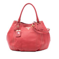 Prada Vitello Daino Open Convertible Tote
