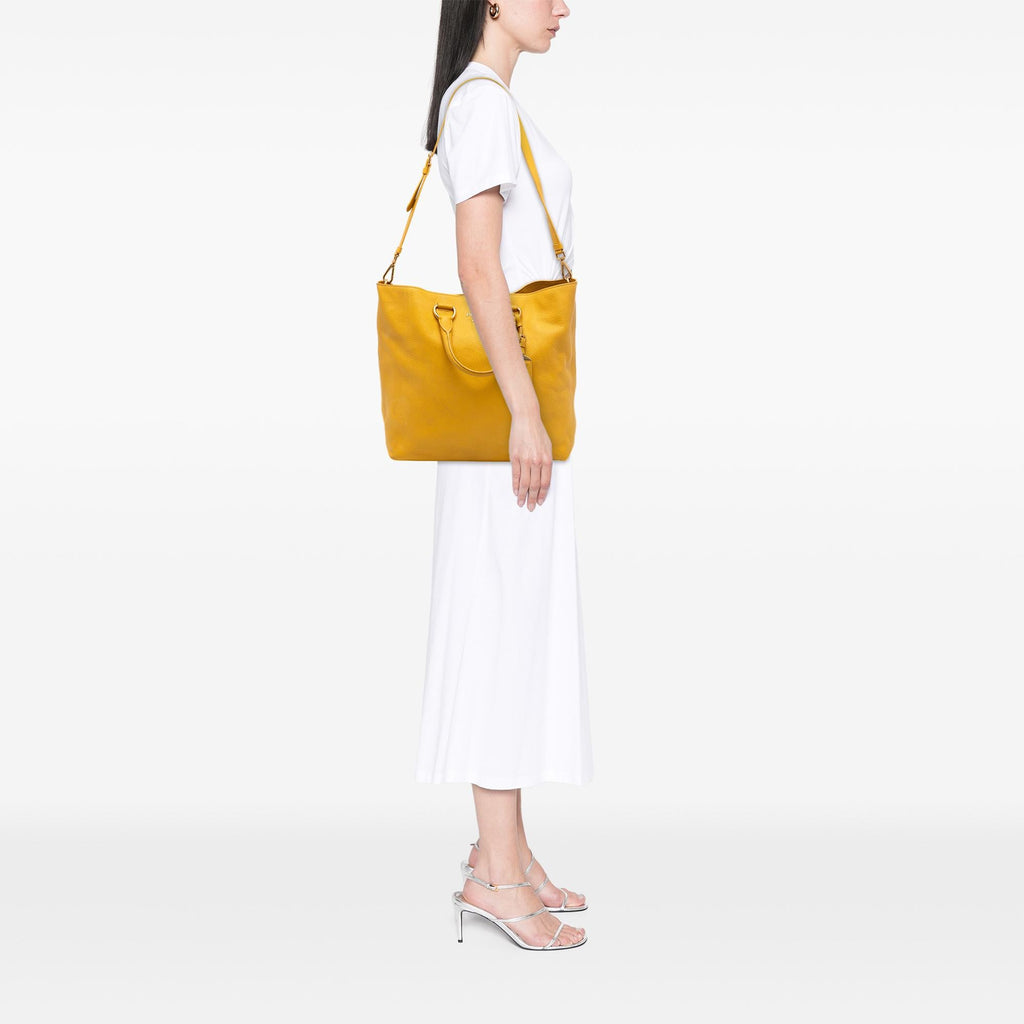 Prada Vitello Daino Open Convertible Tote