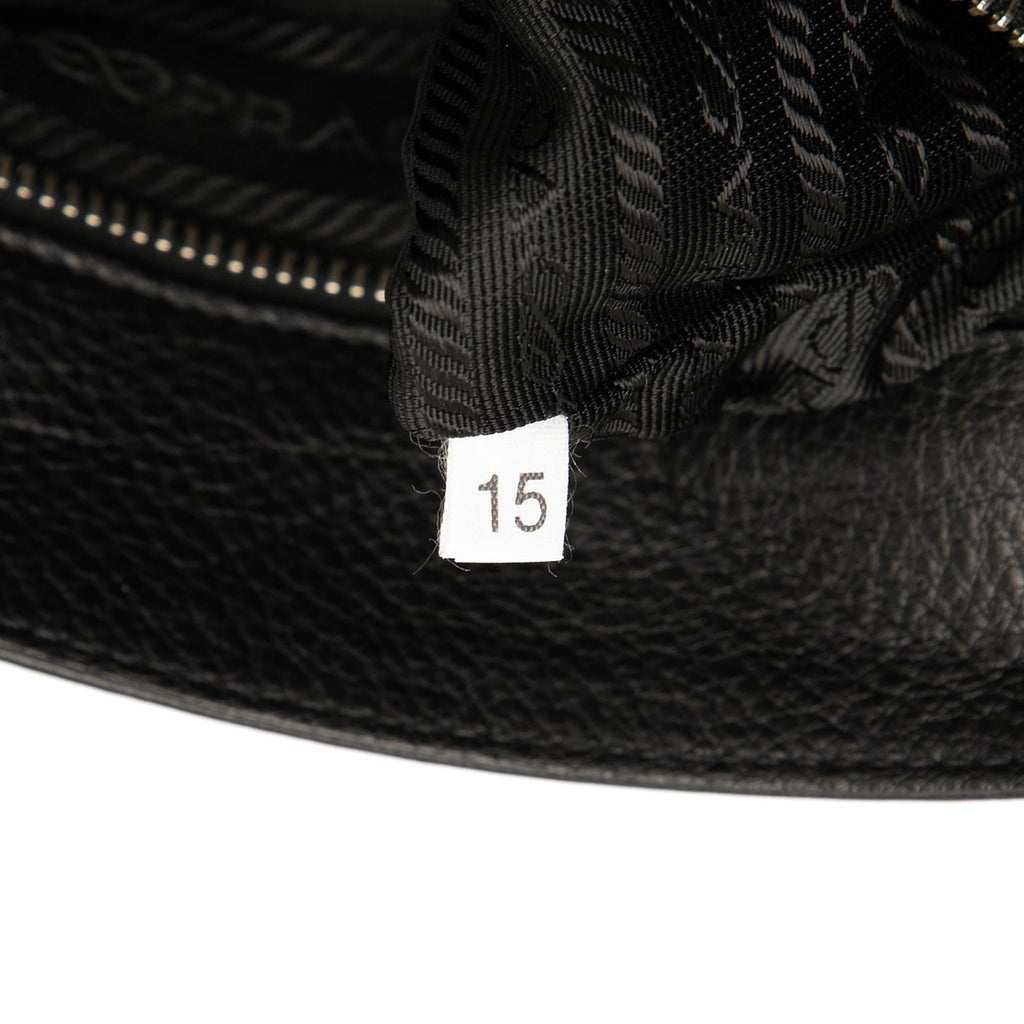 Prada Vitello Daino Pushlock Flap