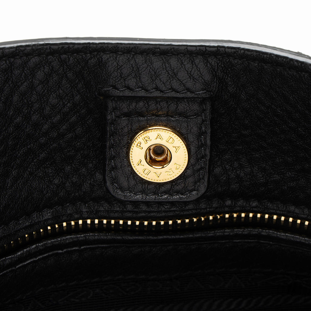 Prada Vitello Daino Shopping Tote
