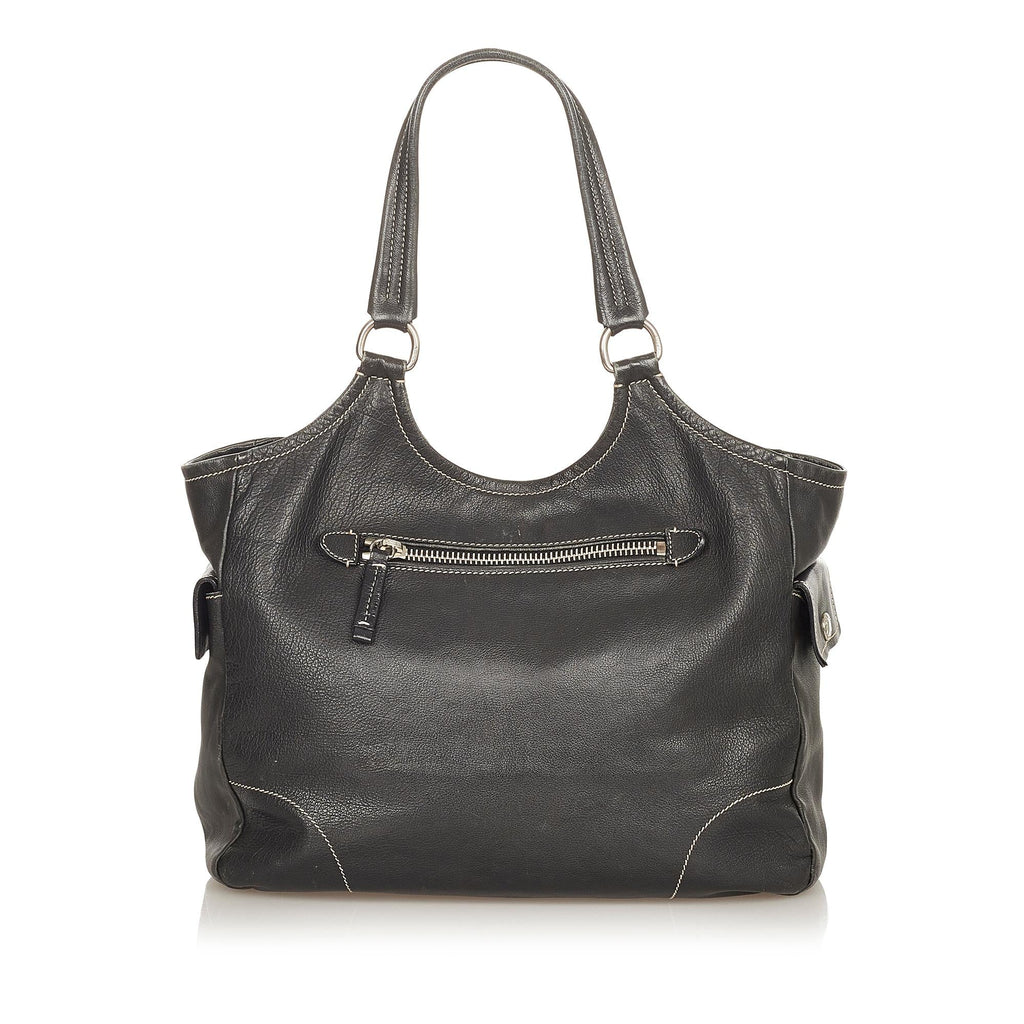 Prada Vitello Daino Shoulder Bag (SHG-24831)
