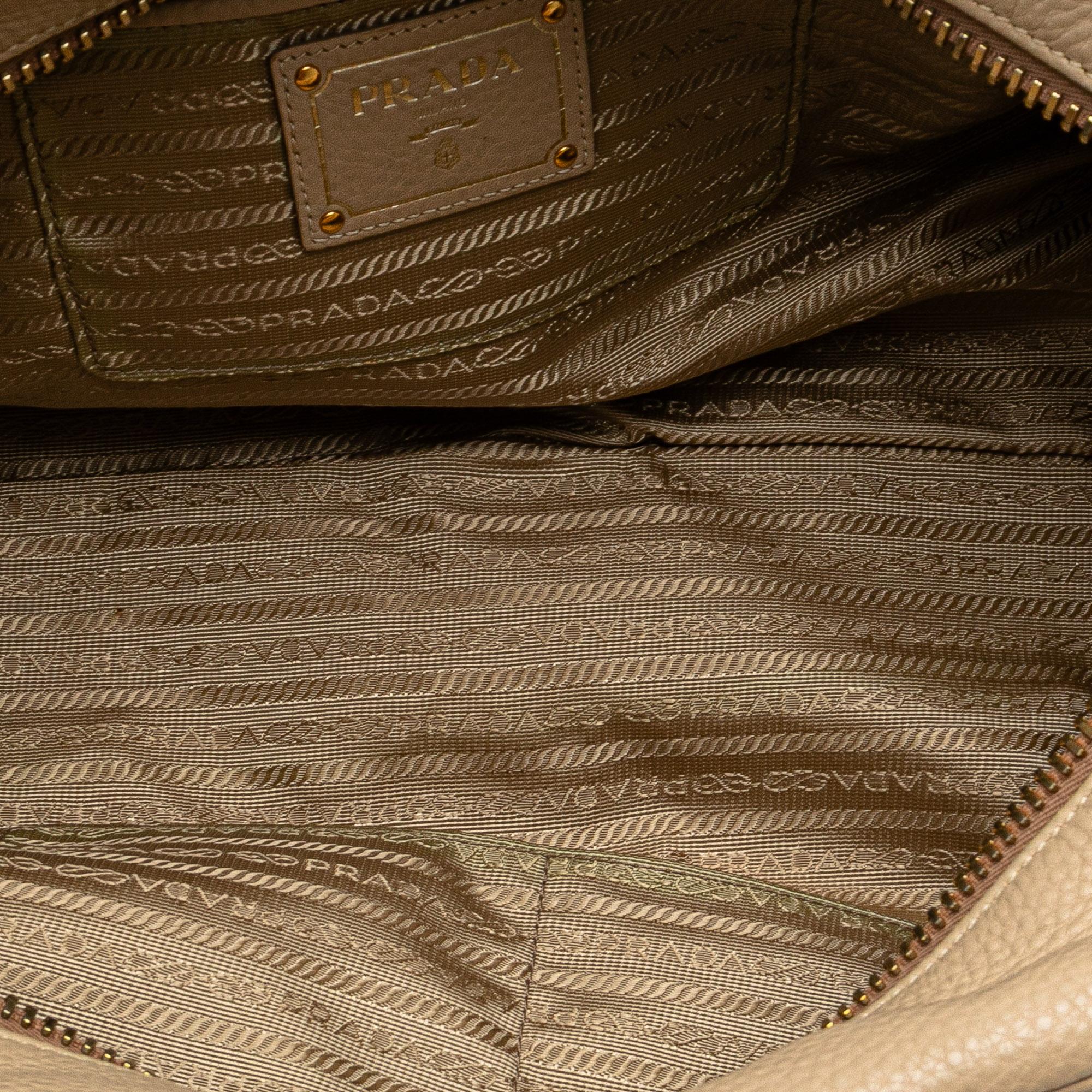 Prada Vitello Daino Shoulder Bag
