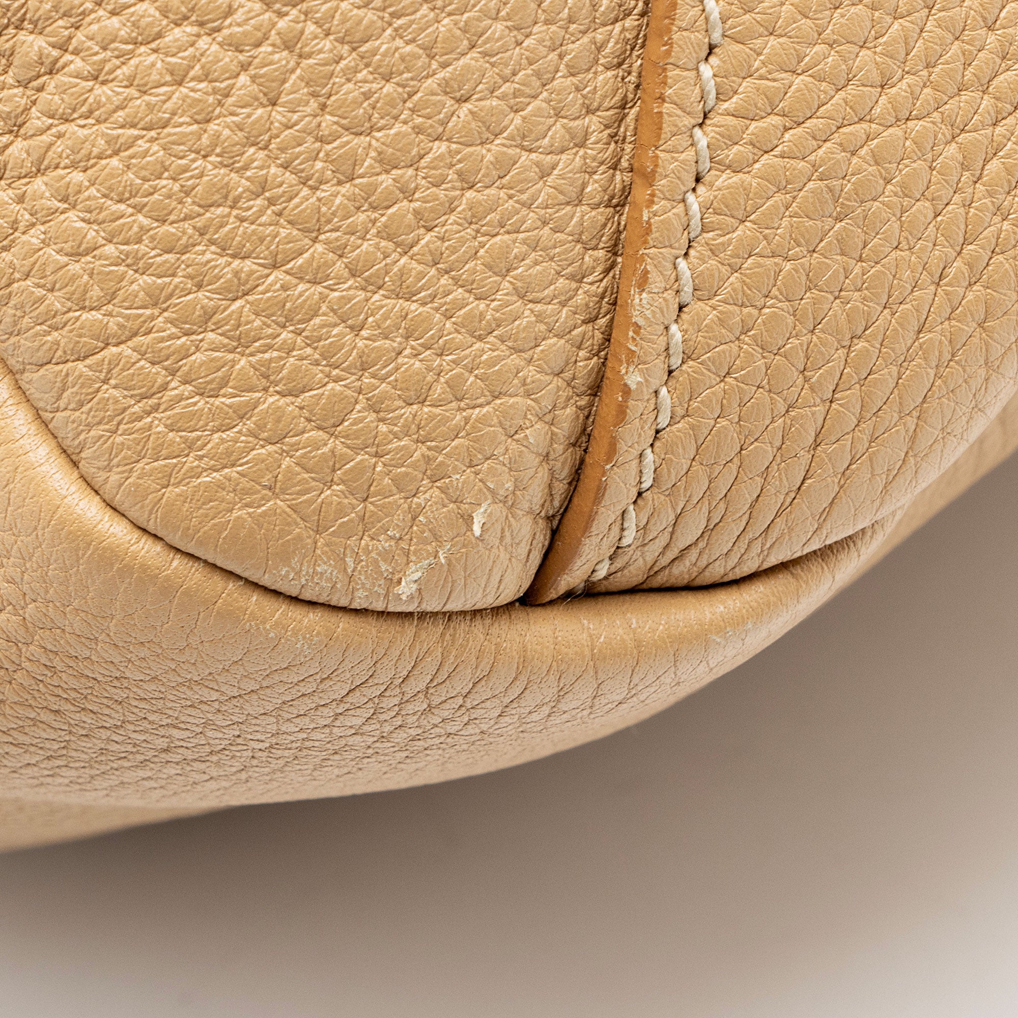 Prada Vitello Daino Side Pocket Hobo