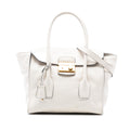 Prada Vitello Daino Sound Lock Satchel