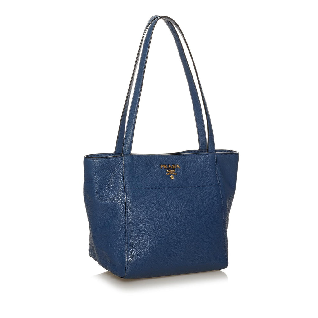 Prada Vitello Daino Tote Bag (SHG-28613)