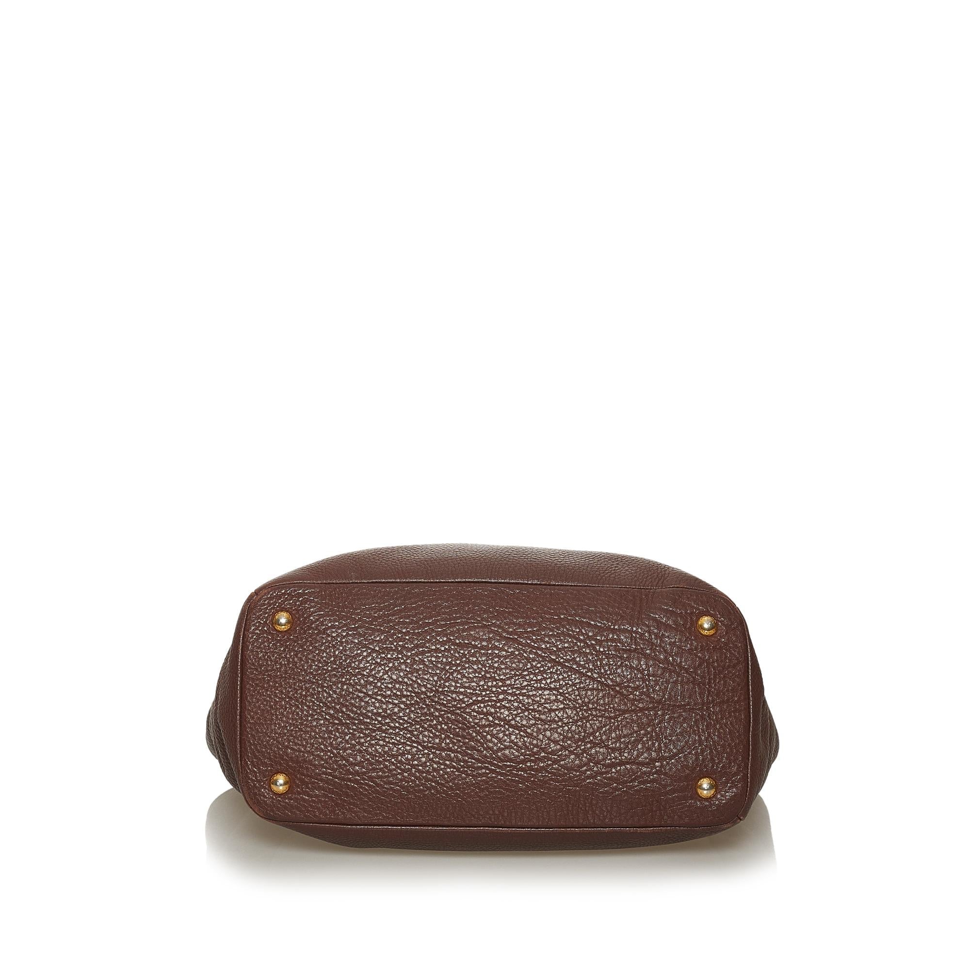 Prada Vitello Daino Tote Bag (SHG-29006)