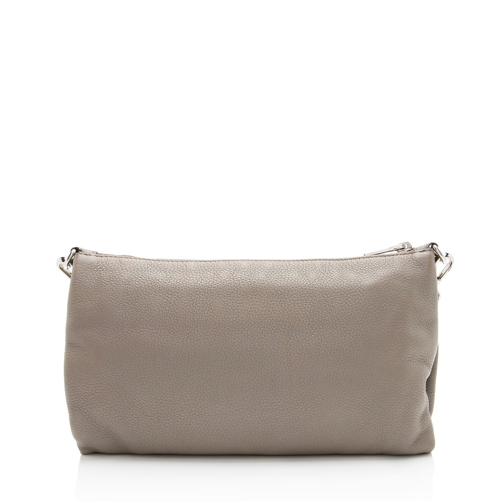 Prada Vitello Danio Flat Zip Crossbody