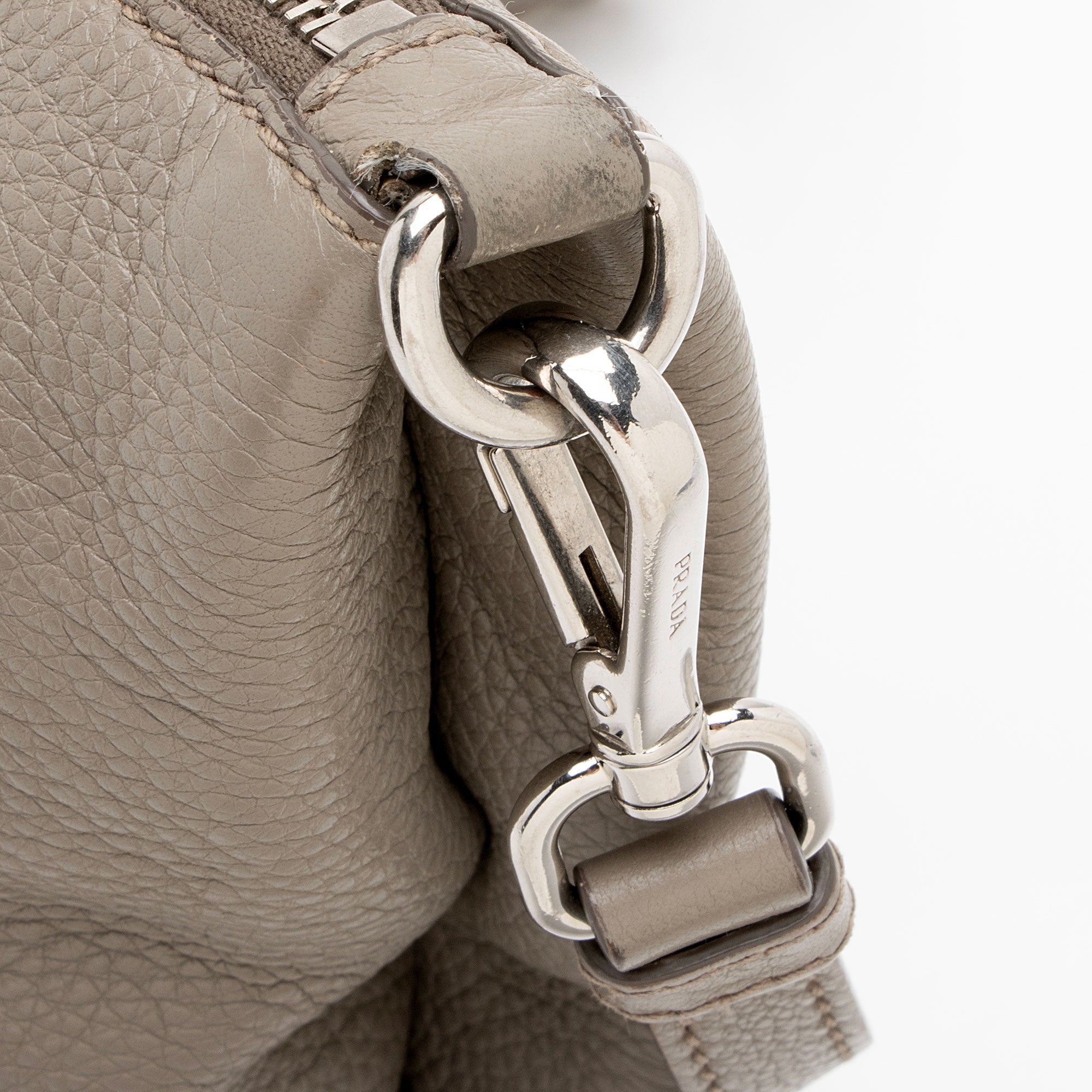 Prada Vitello Danio Flat Zip Crossbody