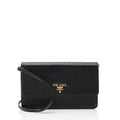 Prada Vitello Move Mini Wallet on Chain