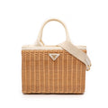 Prada Wicker Satchel