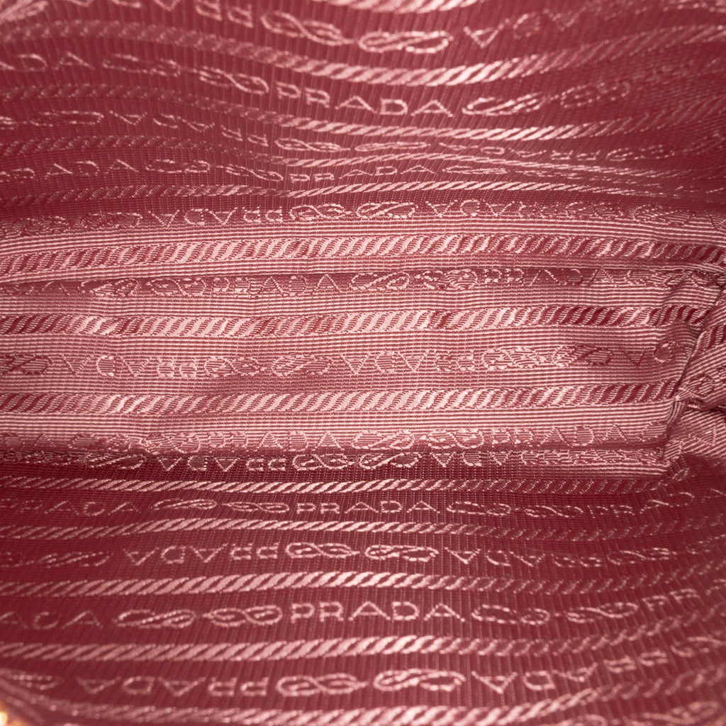 Prada Yarn Effect Raffia Crochet Re Edition 2005 Satchel