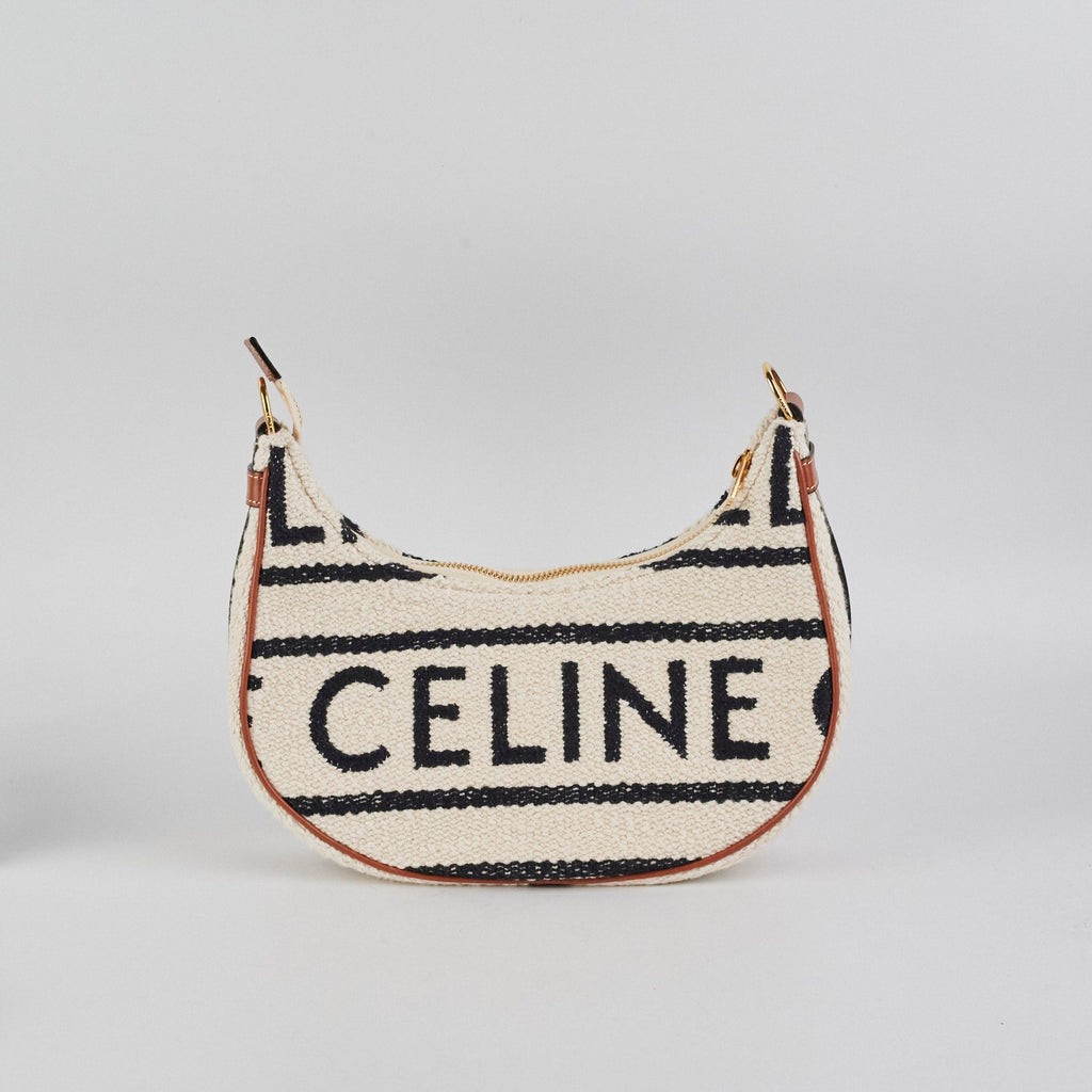 Celine Ava Shoulder Bag Brown/Cream Hold Donny Customer