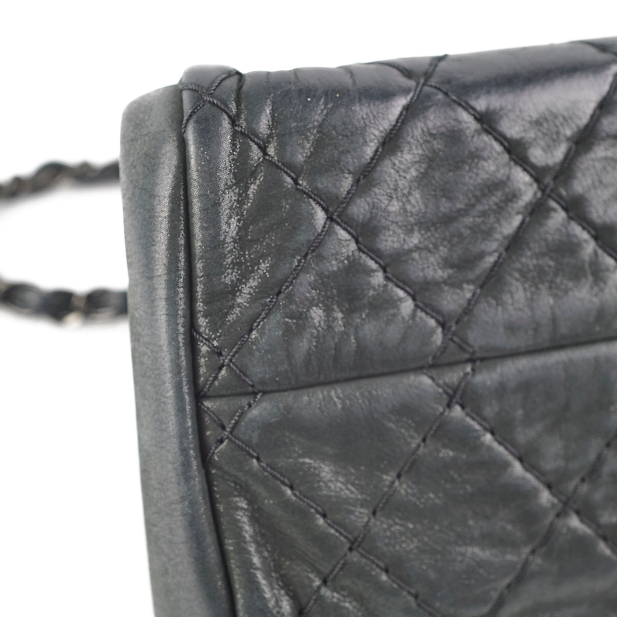 Chanel Mademoiselle Bowling Black Shoulder Bag