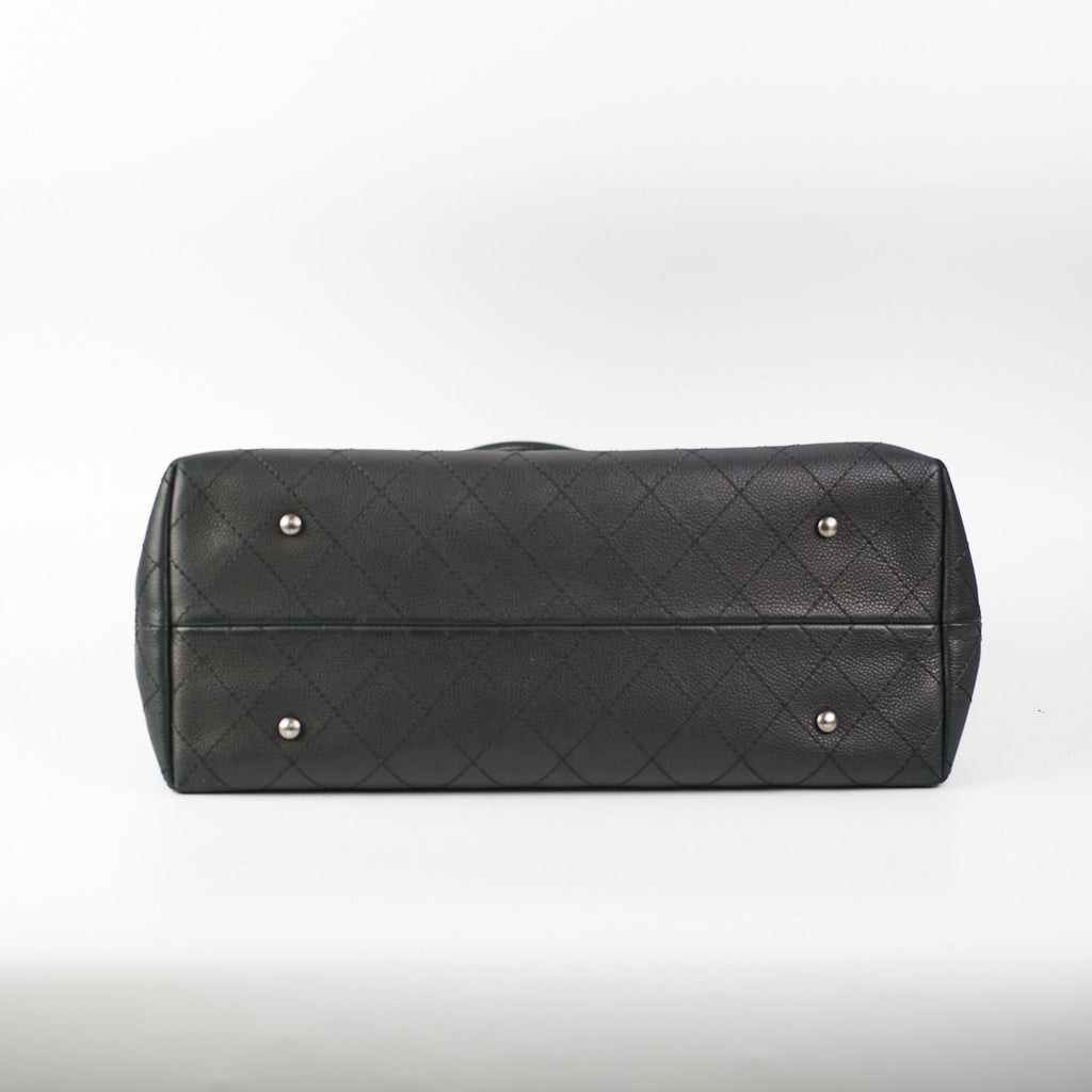 Chanel Urban Shopping Tote Caviar Black