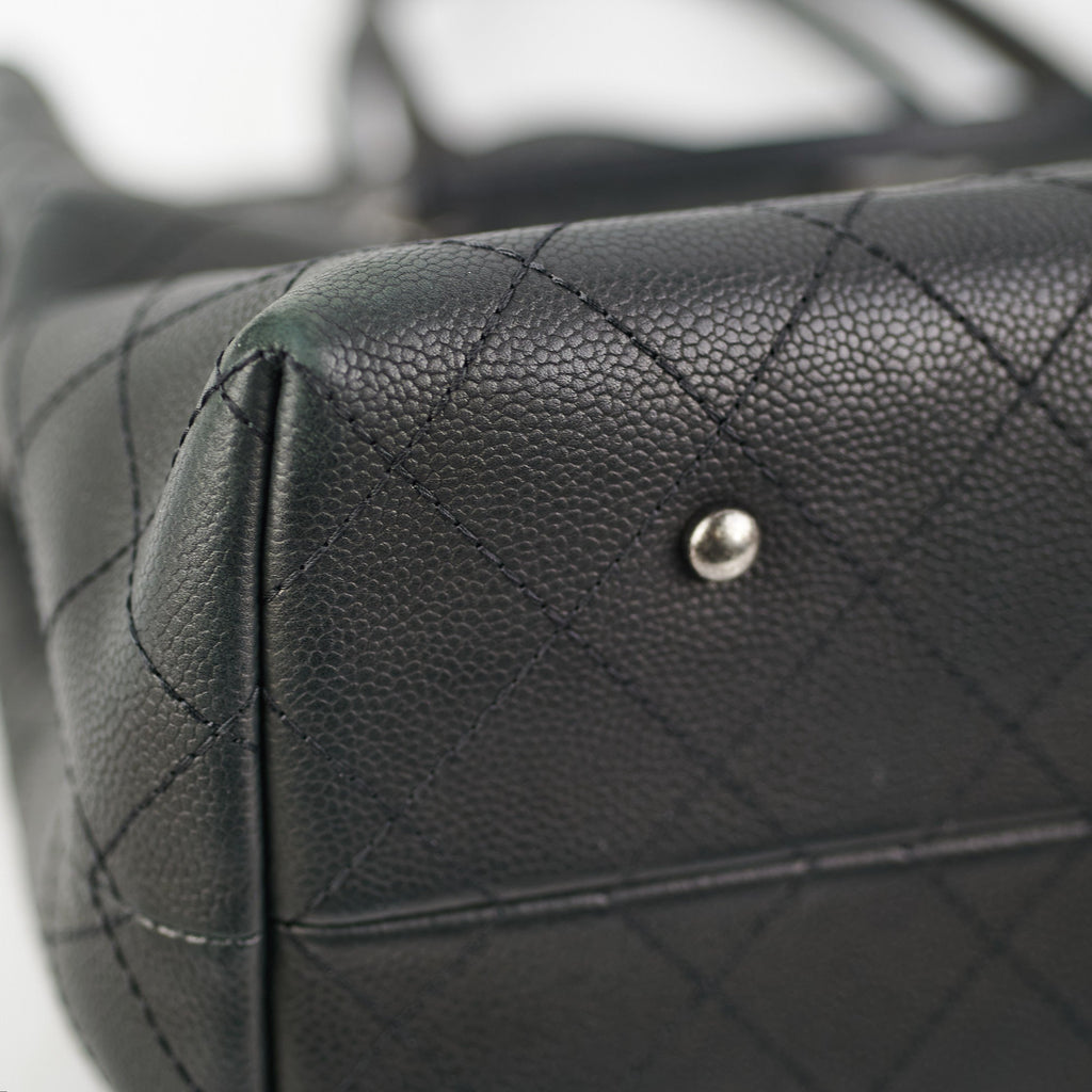 Chanel Urban Shopping Tote Caviar Black