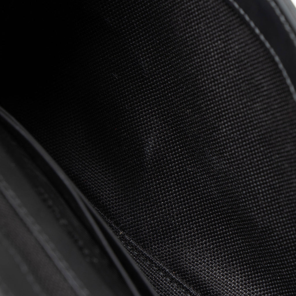 Rubber GG Effect Calfskin Mini Messenger