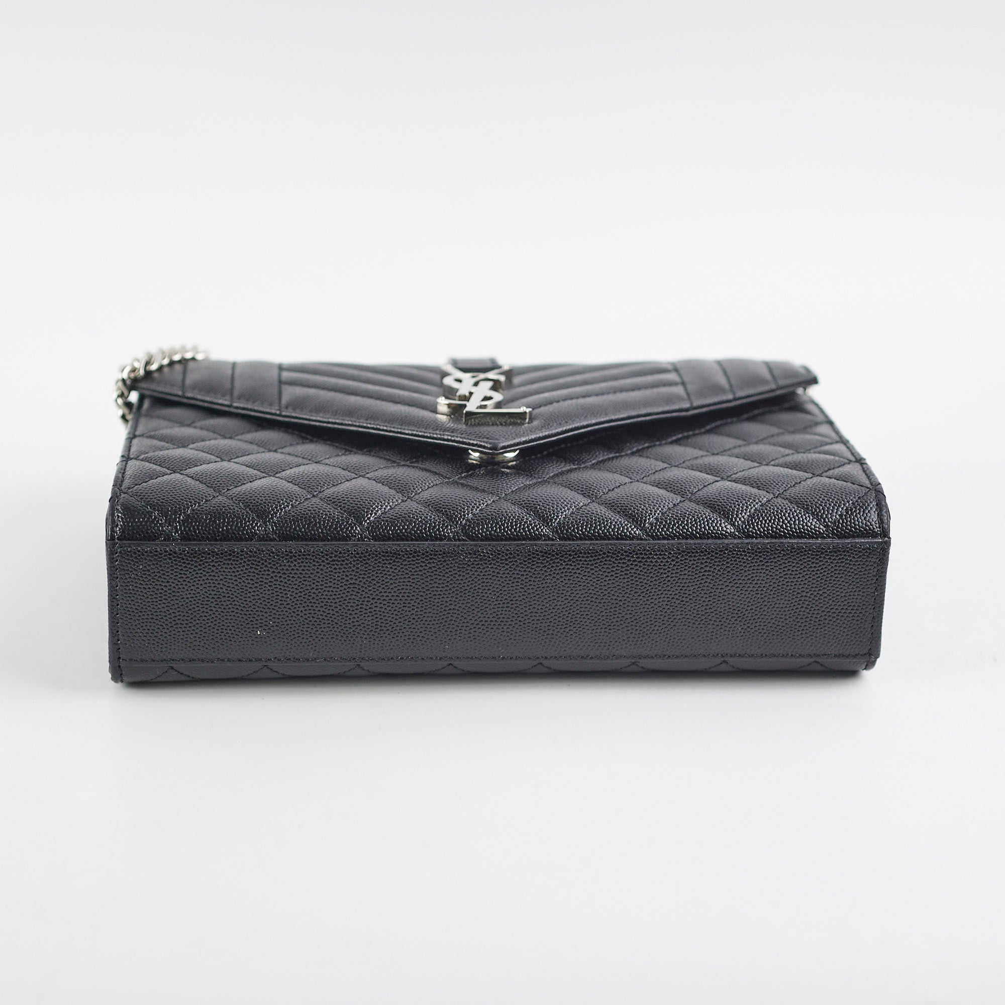 Saint Laurent Envelope Black Shoulder Bag