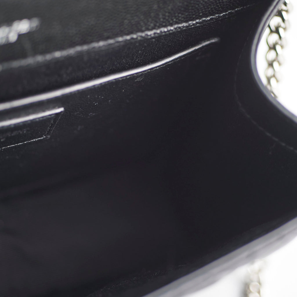 Saint Laurent Envelope Black Shoulder Bag
