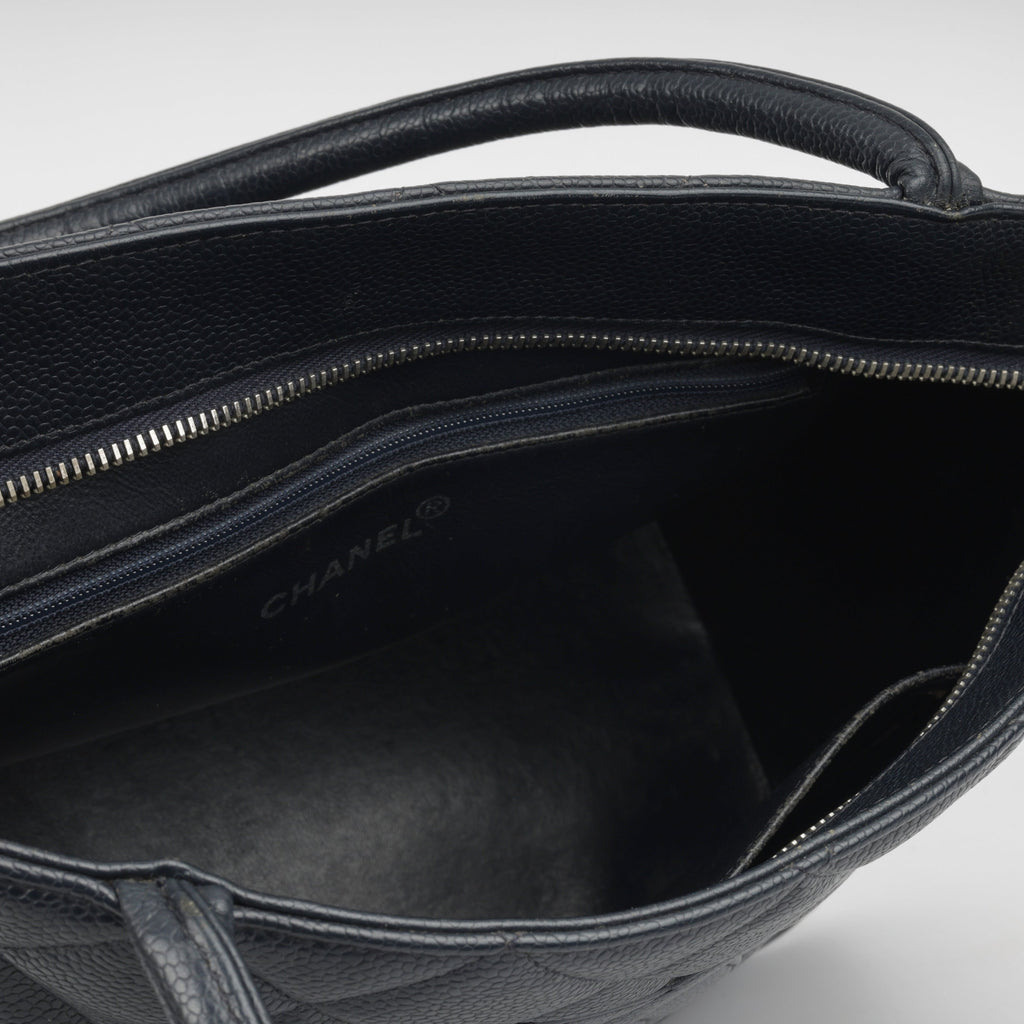 Chanel Medallion Tote - Navy