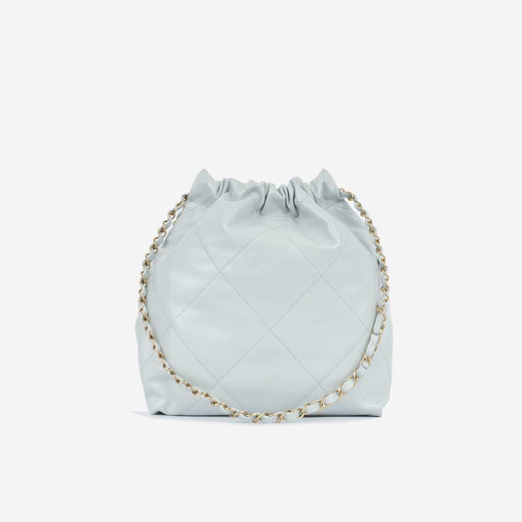 Chanel Small 22 Tote - Light Blue