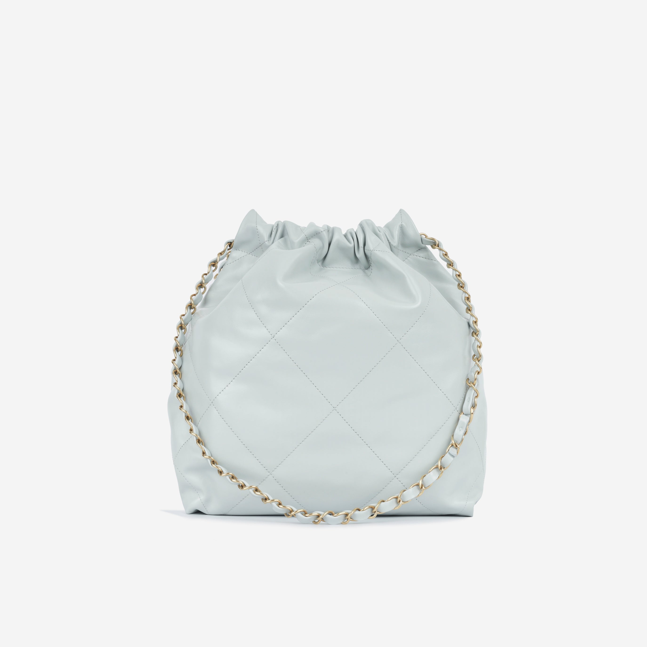 Chanel Small 22 Tote - Light Blue