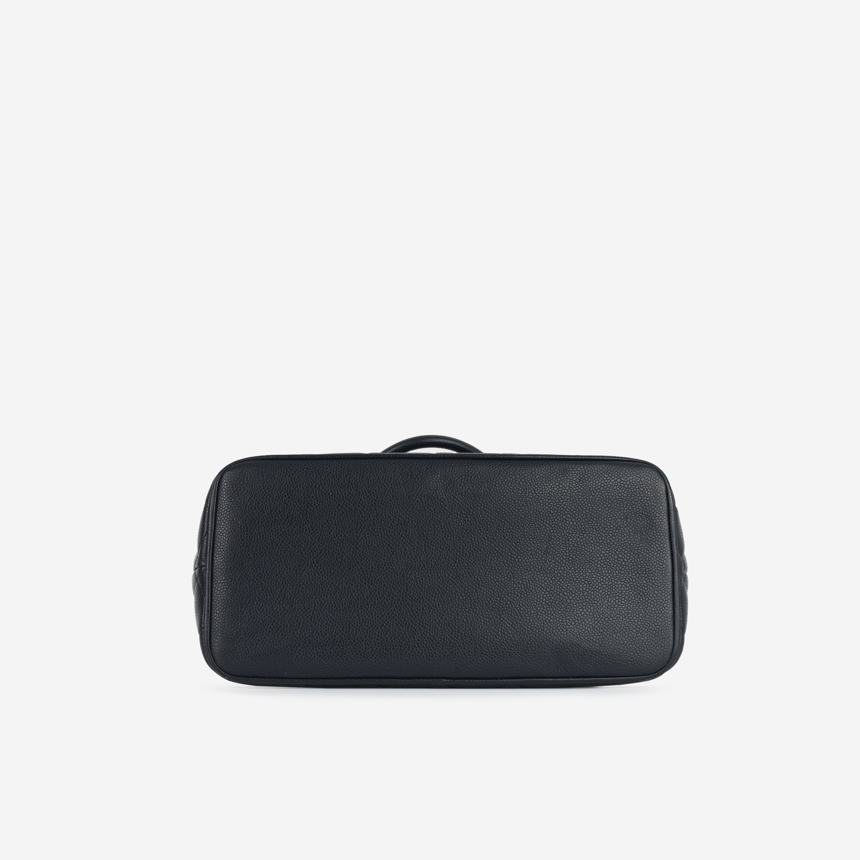 Chanel Vintage Medallion Tote - Navy