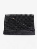 Fendi Clutch With Strap Black Leather