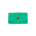 Saint Laurent Y Clutch Green