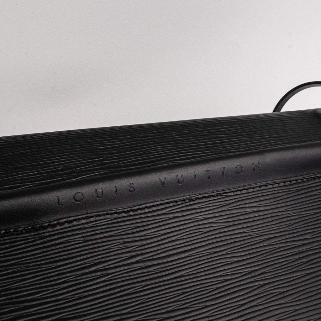 Louis Vuitton Dinard Black Epi Shoulder Bag