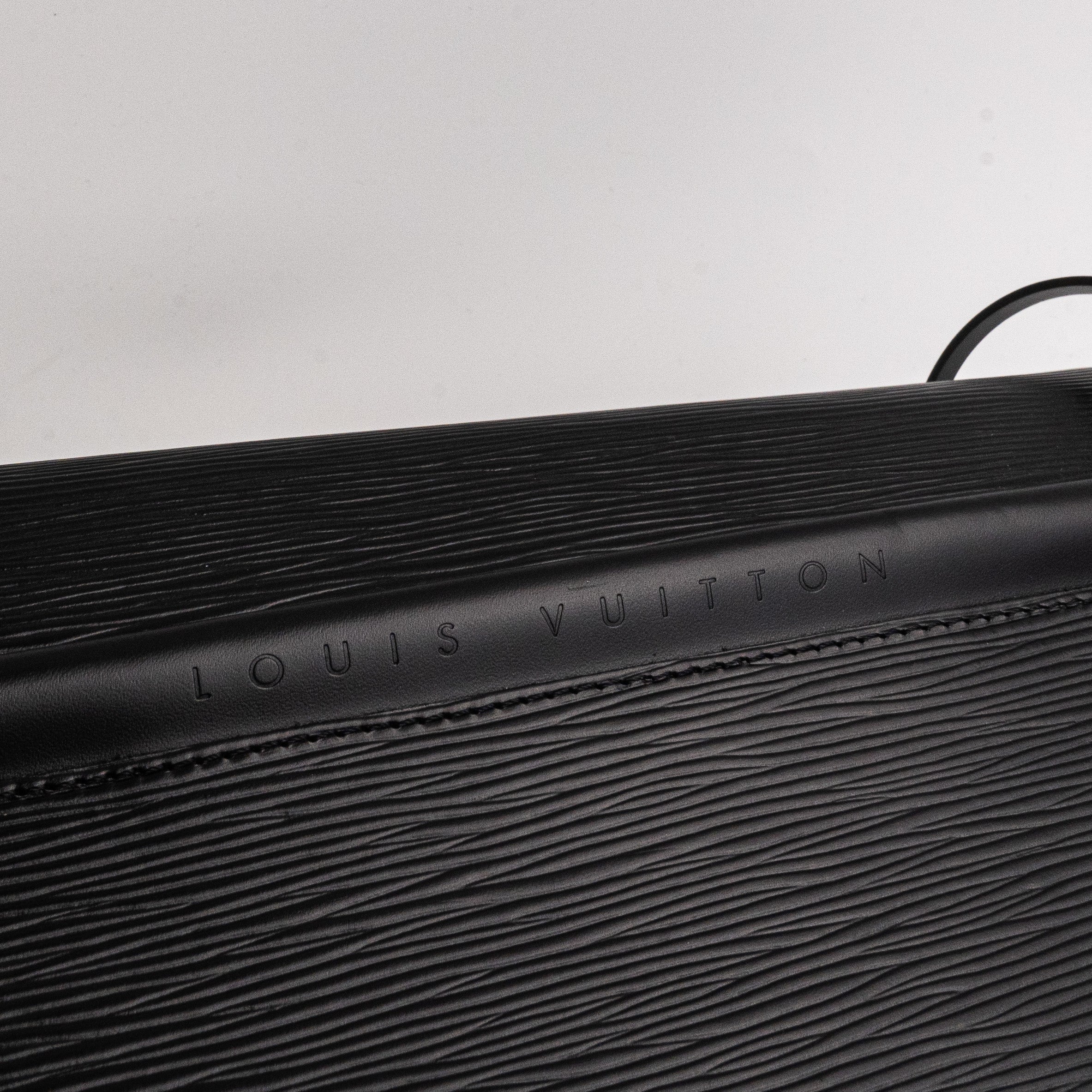 Louis Vuitton Dinard Black Epi Shoulder Bag