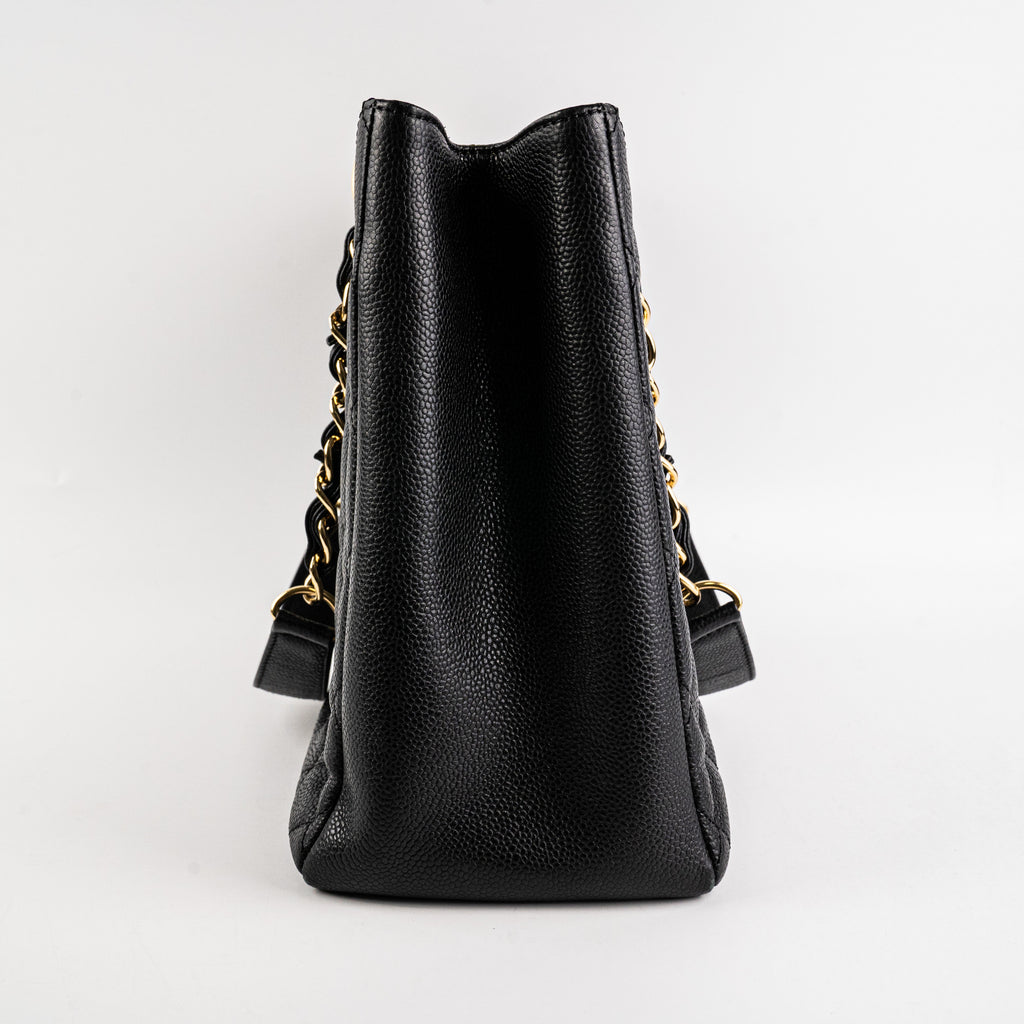 Chanel Grand Shopping Tote GST Caviar Black