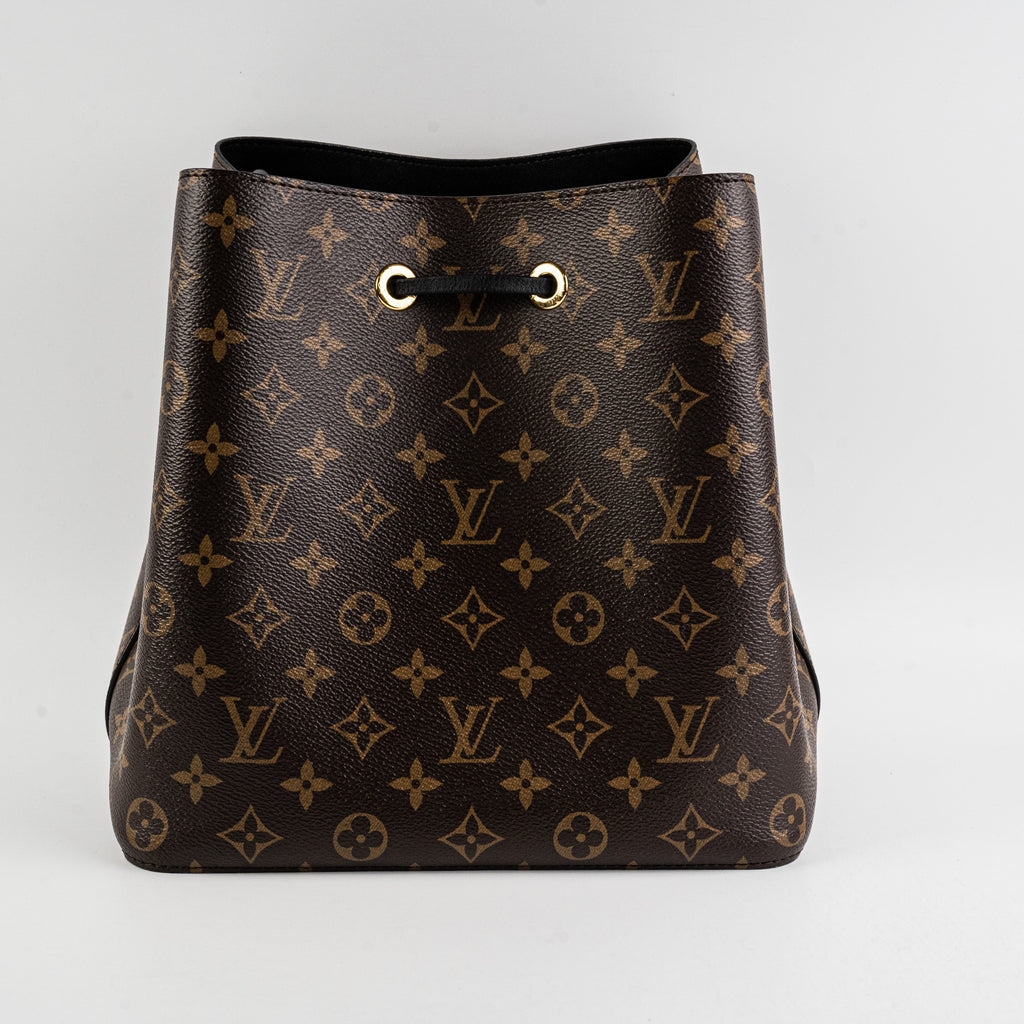 Louis Vuitton Neo Noe Black Monogram Shoulder Bag