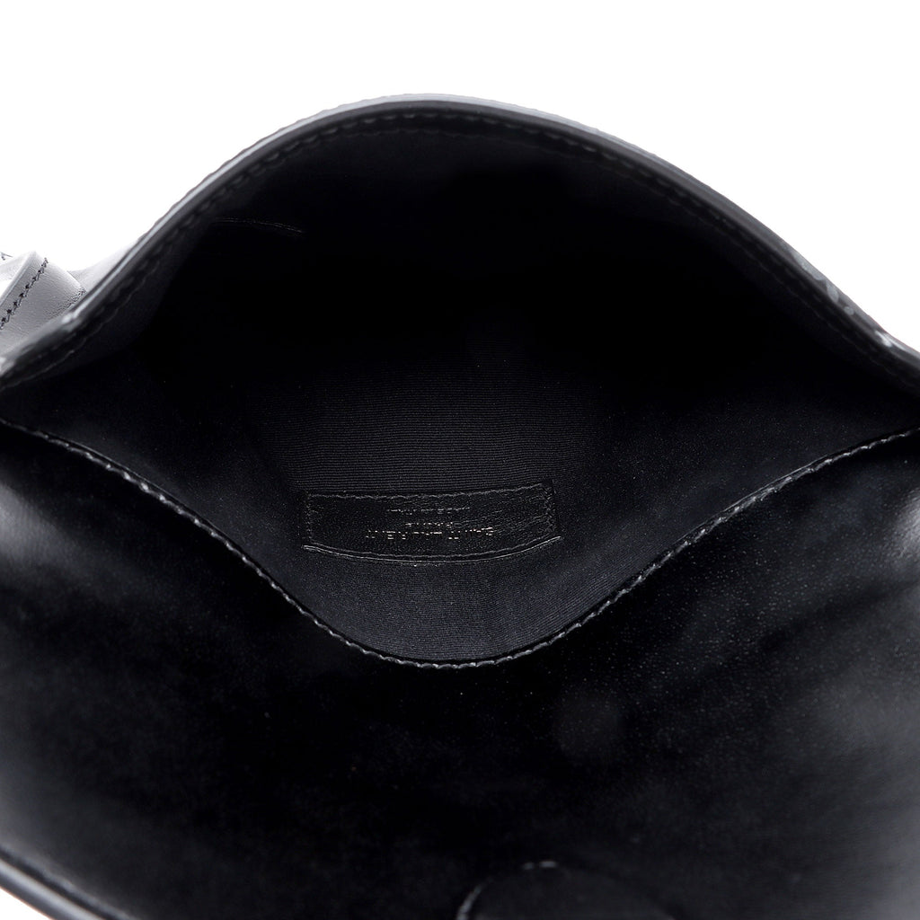 Saint Lauent Calfskin Monogram Uptown Baby Pouch (SHF-3t9Yvn)