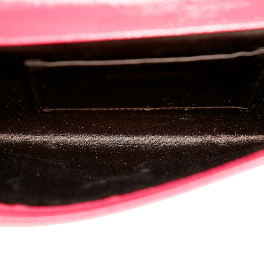 Saint Laurent Belle De Jour Patent Leather Clutch Bag (SHG-28032)