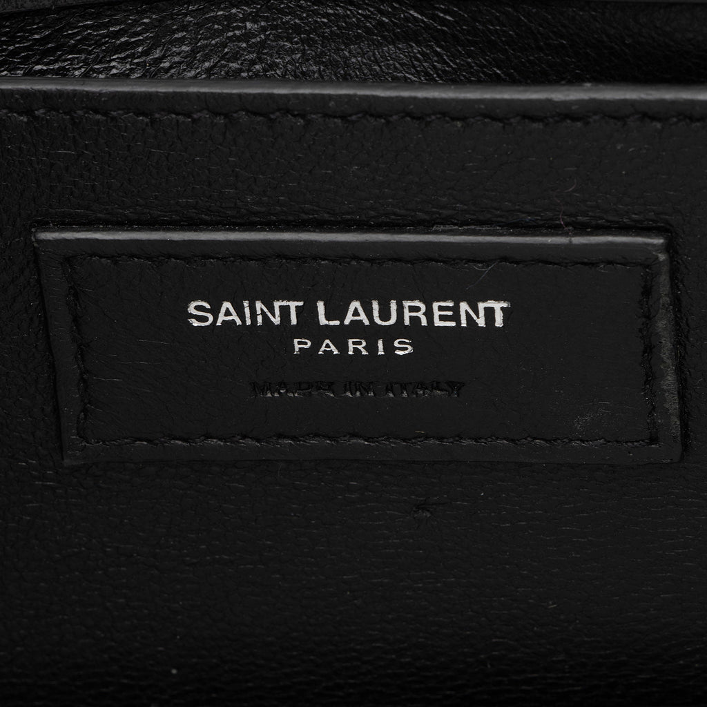 Saint Laurent Calfskin Babylone Small Shoulder Bag