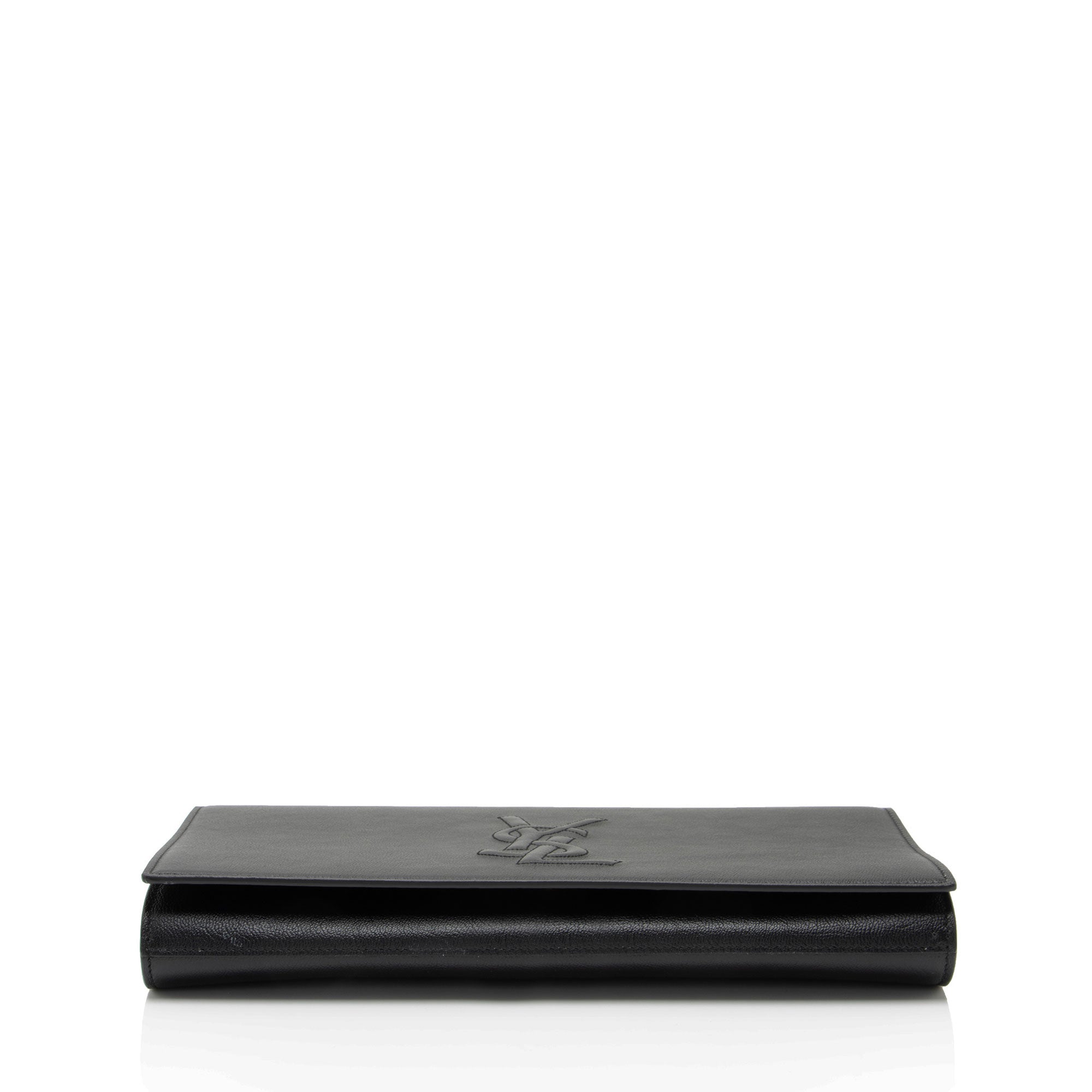 Saint Laurent Calfskin Belle de Jour Clutch