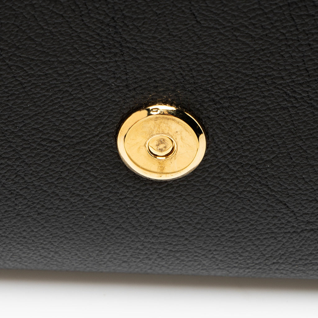 Saint Laurent Calfskin Belle de Jour Clutch