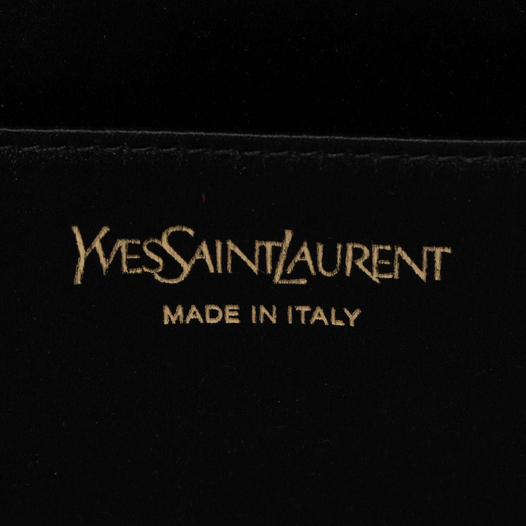 Saint Laurent Calfskin Belle de Jour Clutch