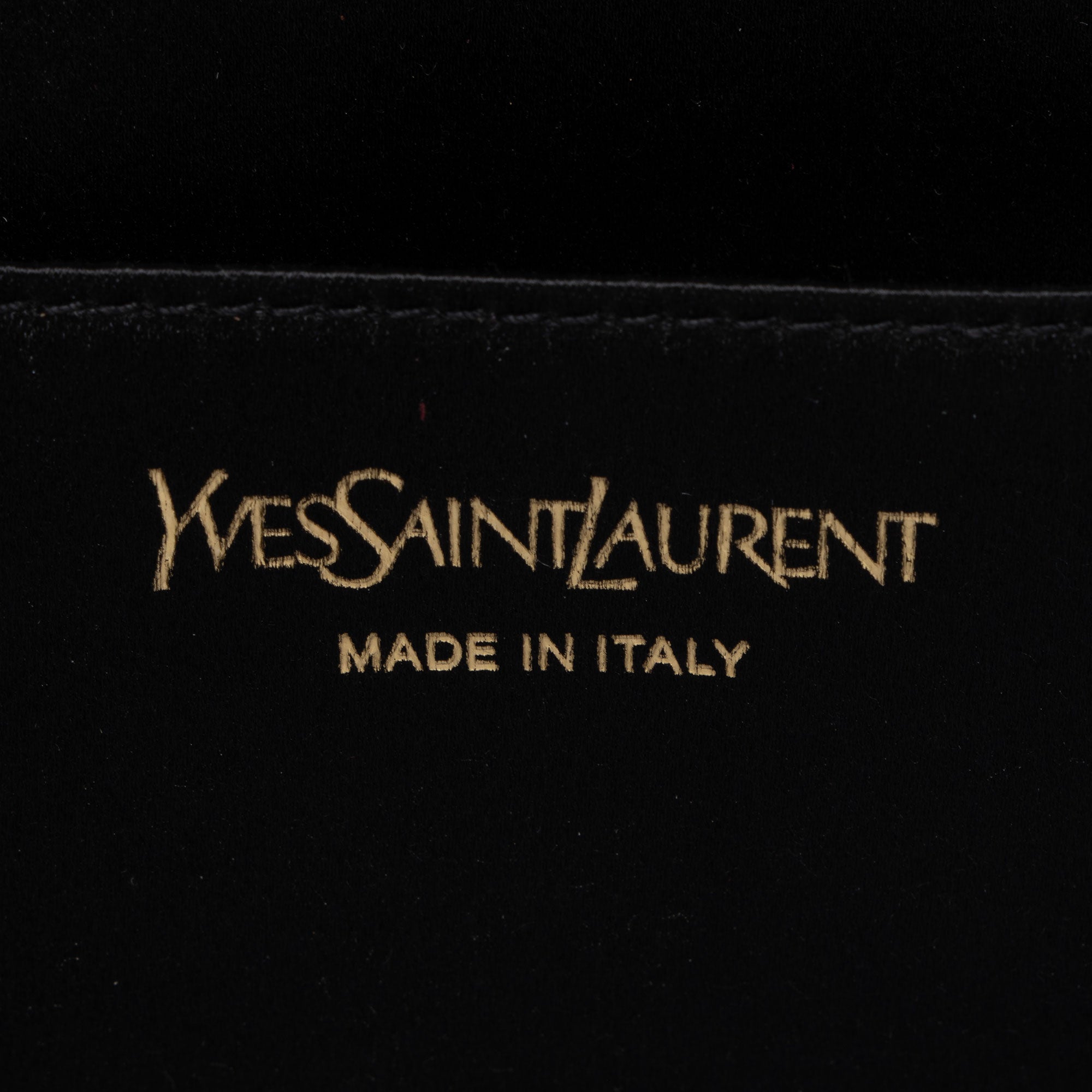 Saint Laurent Calfskin Belle de Jour Clutch