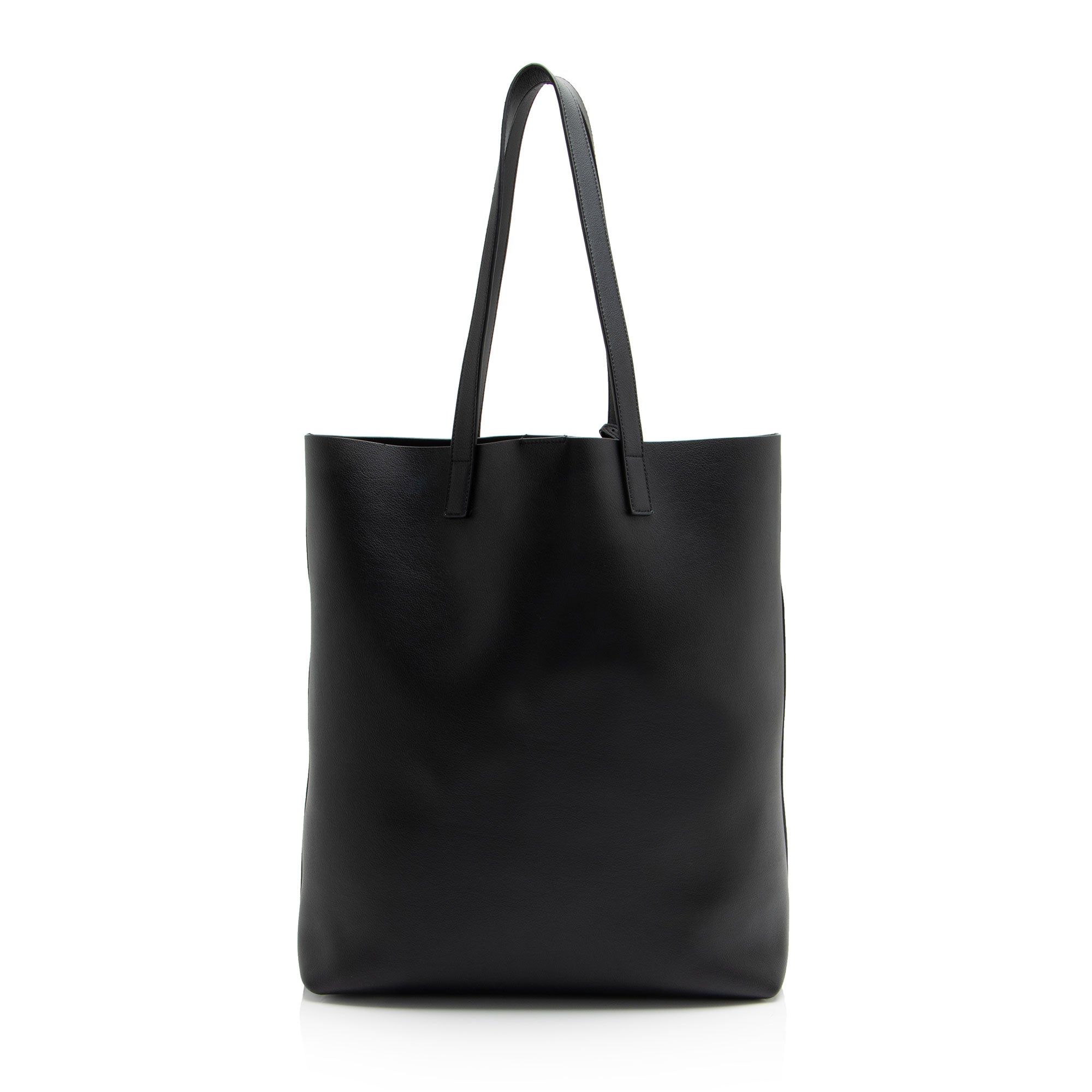Saint Laurent Calfskin Bold Shopping Tote