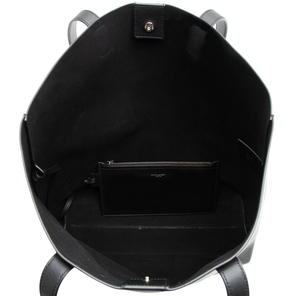 Saint Laurent Calfskin Bold Shopping Tote