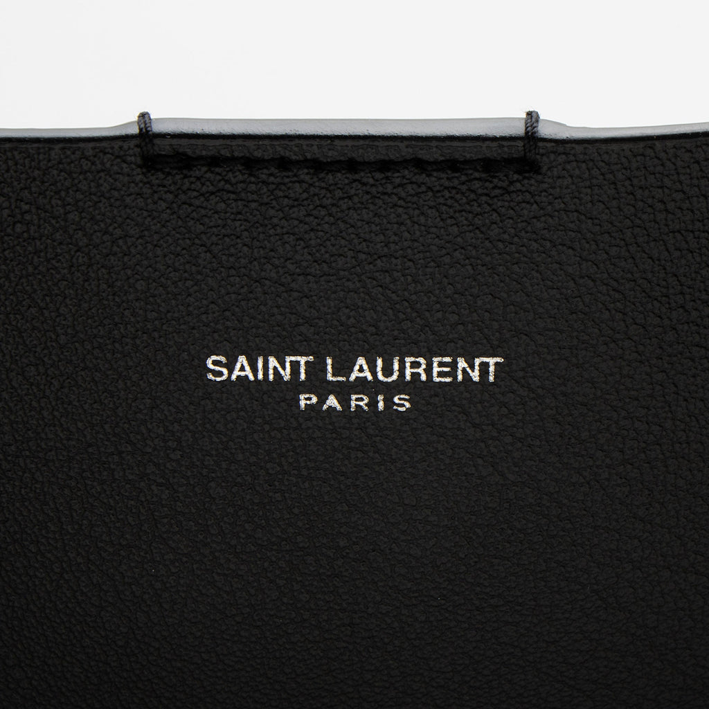 Saint Laurent Calfskin Bold Shopping Tote