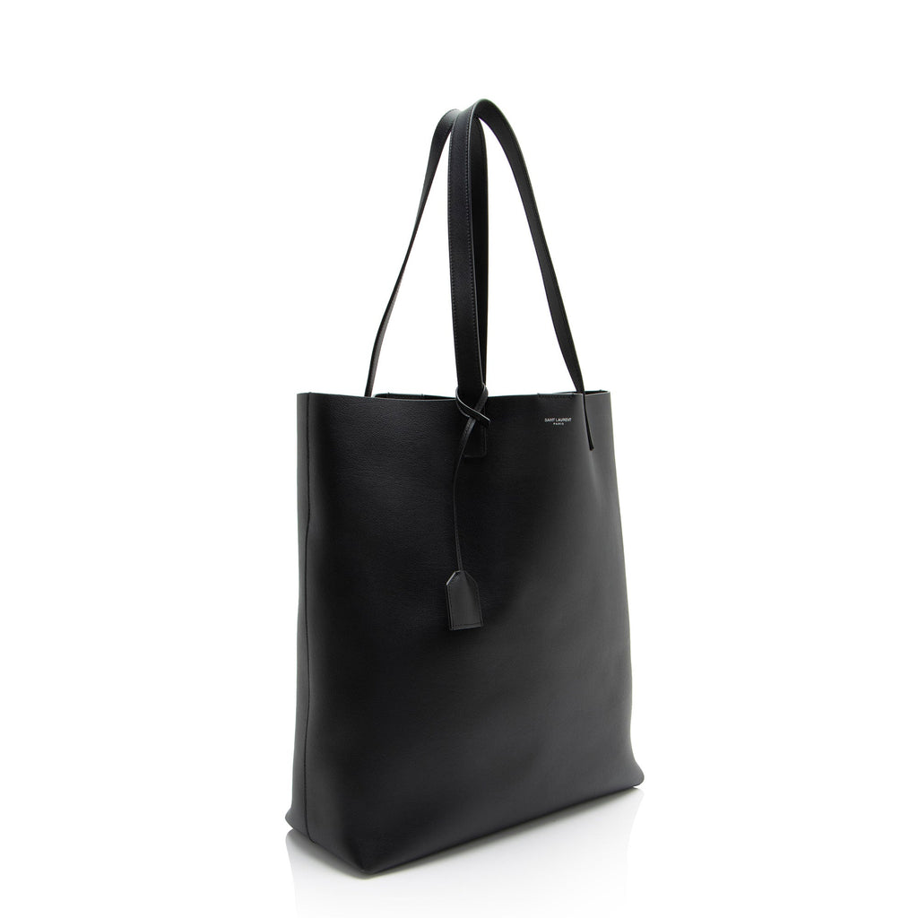 Saint Laurent Calfskin Bold Shopping Tote