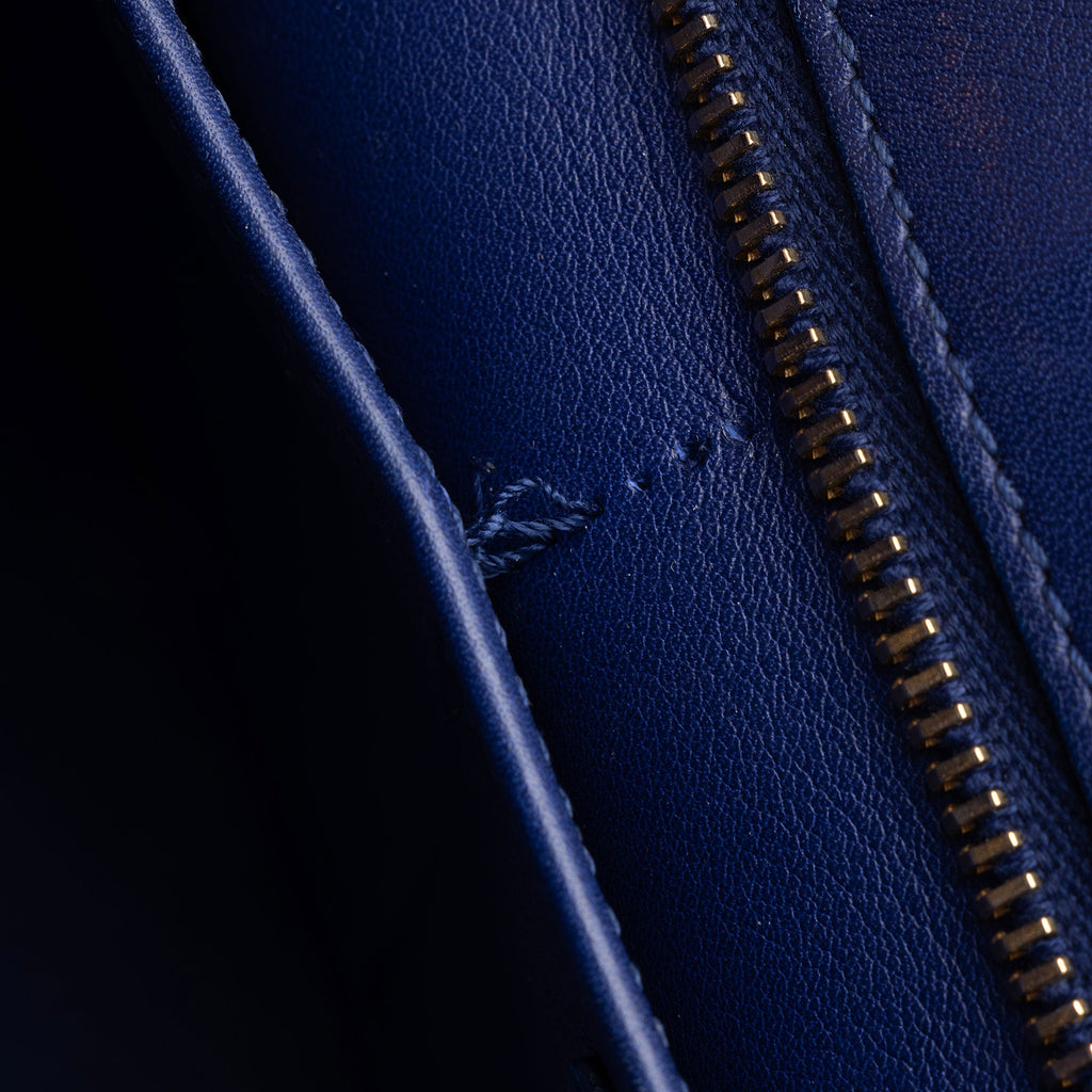 Saint Laurent Calfskin Cabas Chyc Small Tote