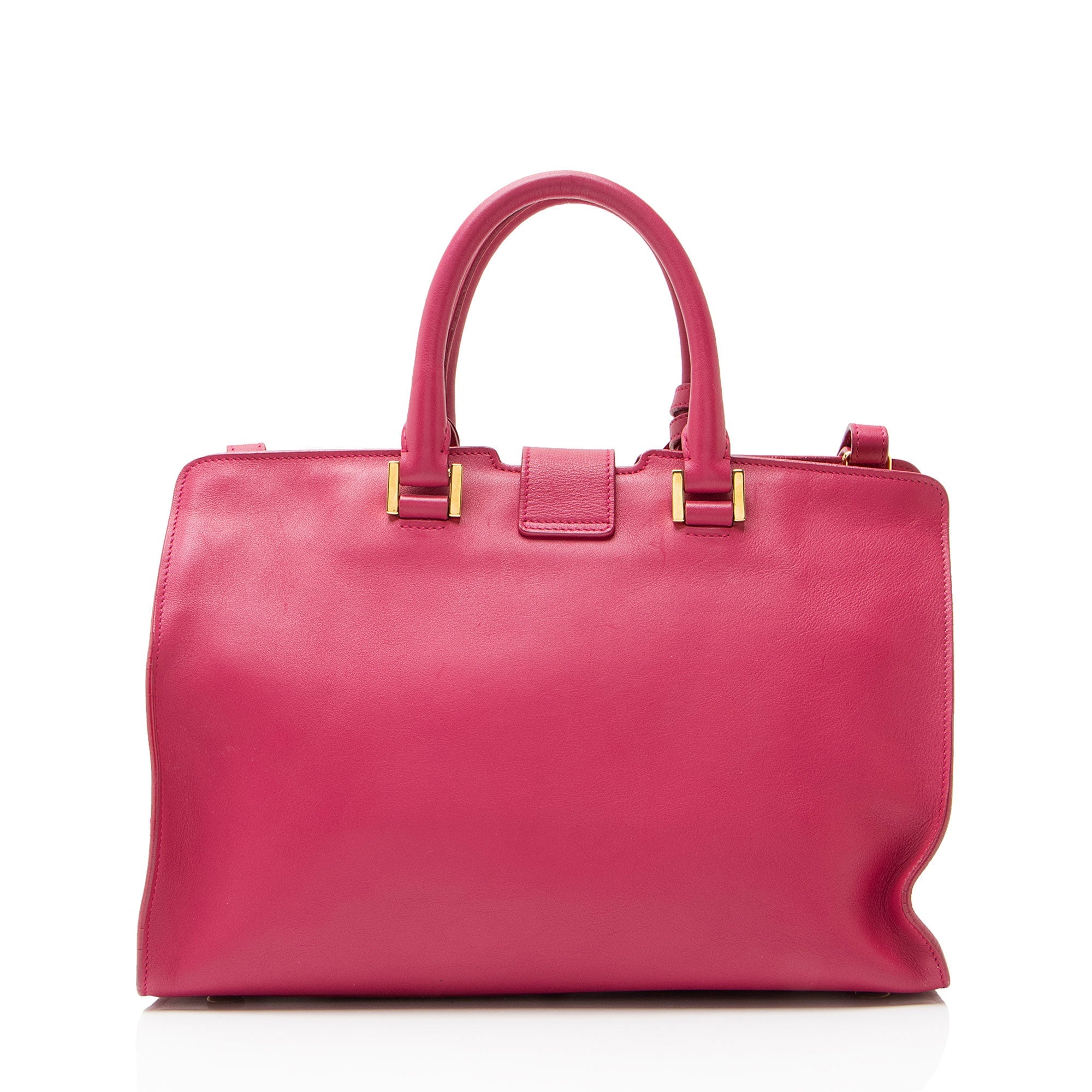 Saint Laurent Calfskin Classic Cabas Y Small Tote