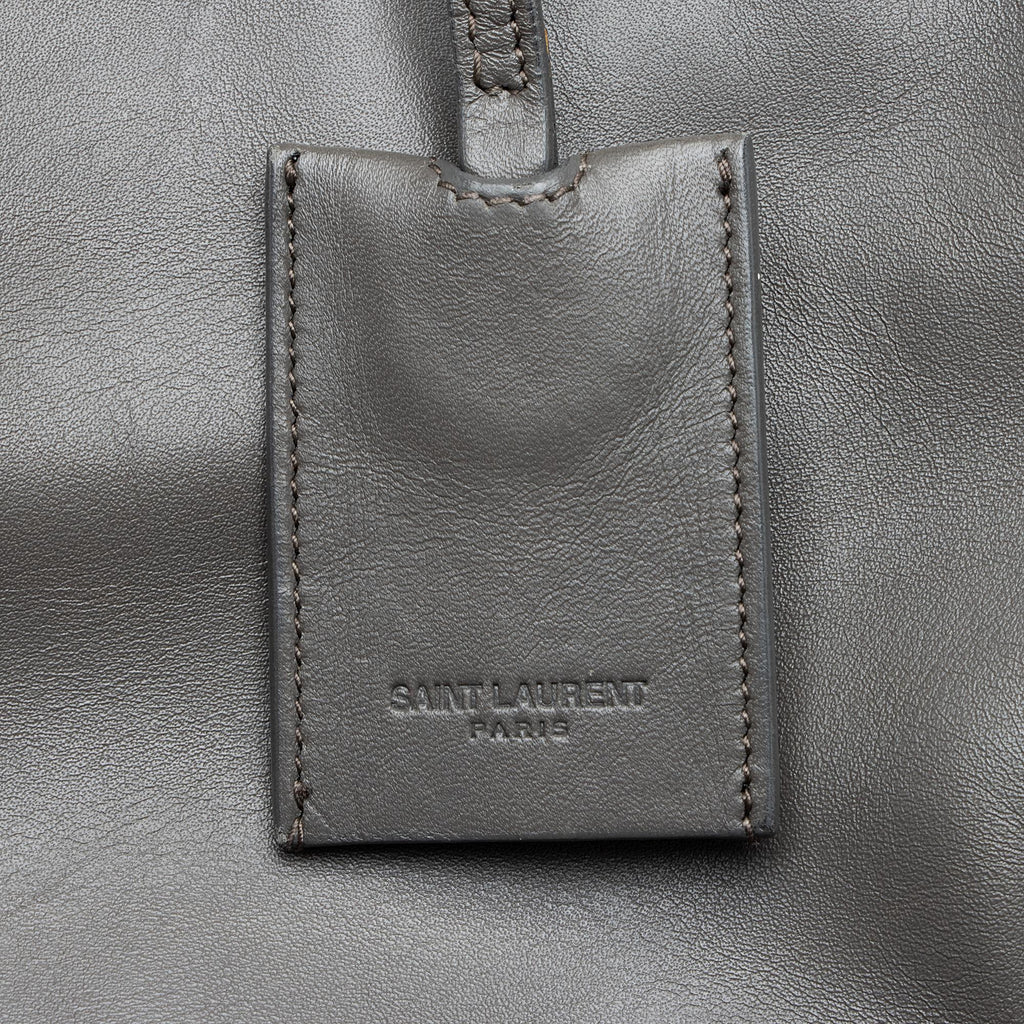 Saint Laurent Calfskin Duffle 6 Satchel (SHF-23052)