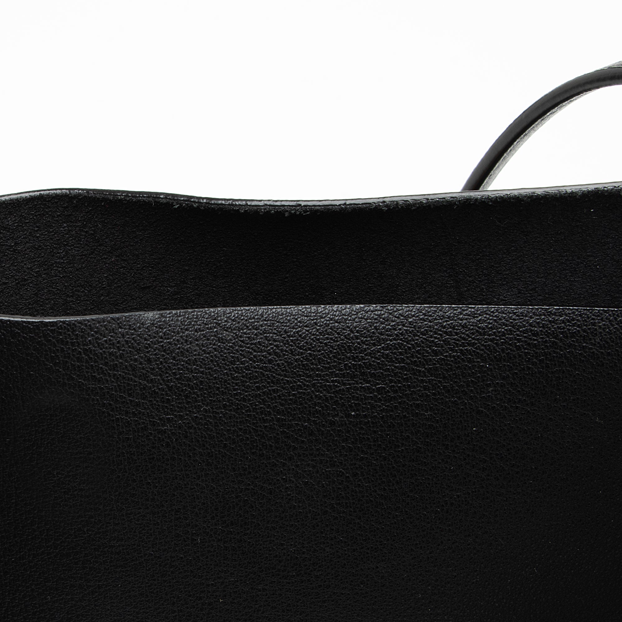 Saint Laurent Calfskin Large Shopping Tote (SHF-23053)