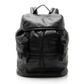 Saint Laurent Calfskin Logo Drawstring Backpack