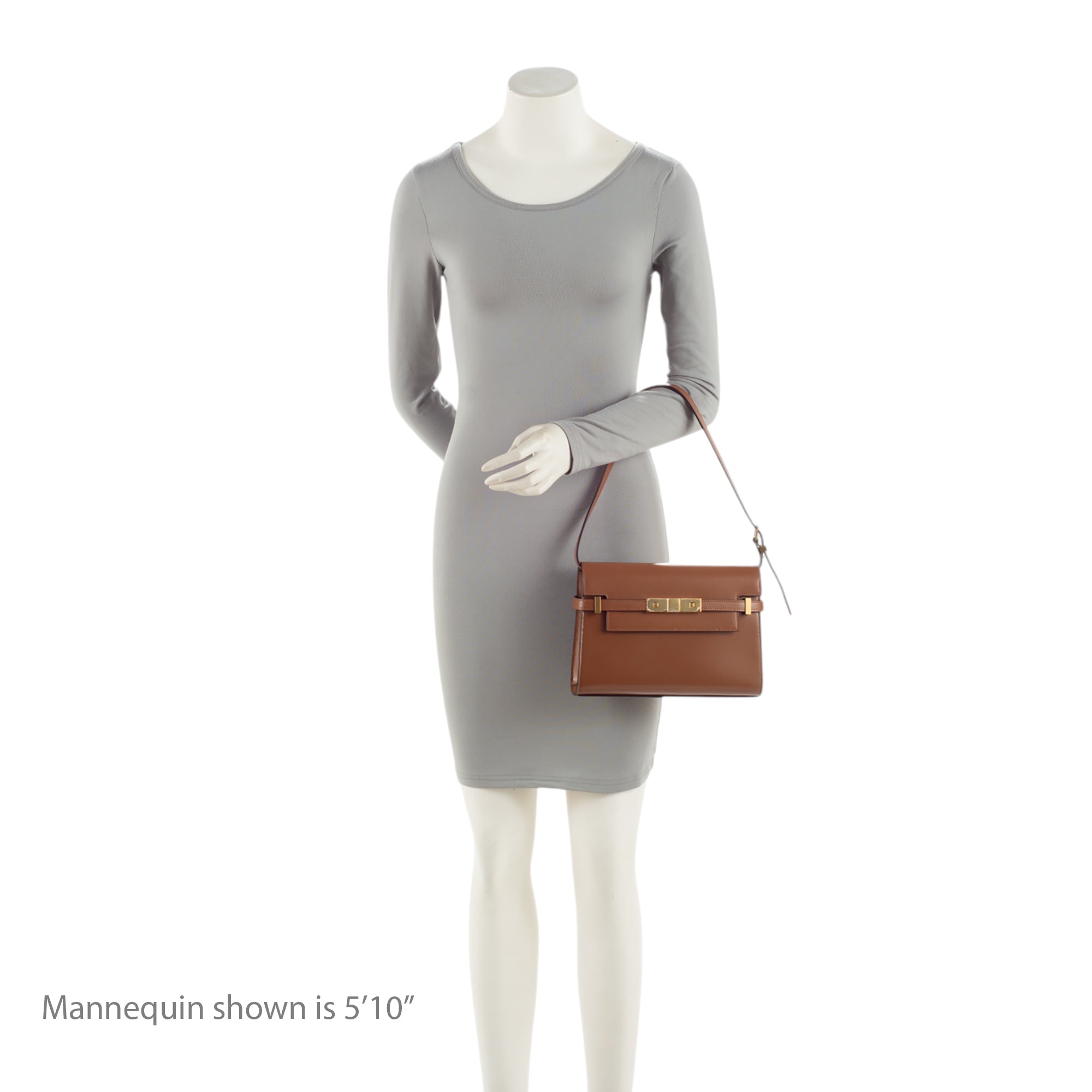 Saint Laurent Calfskin Manhattan Small Shoulder Bag